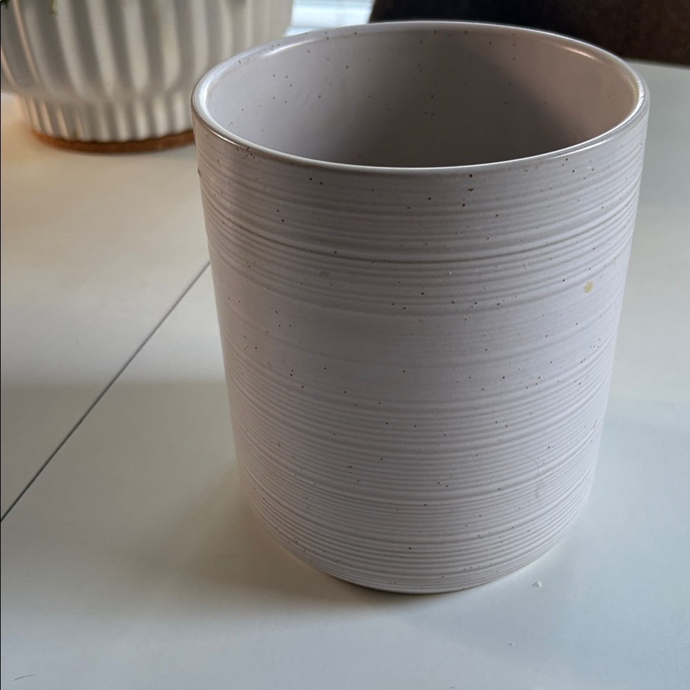 Threshold Speckled Stoneware utensil holder